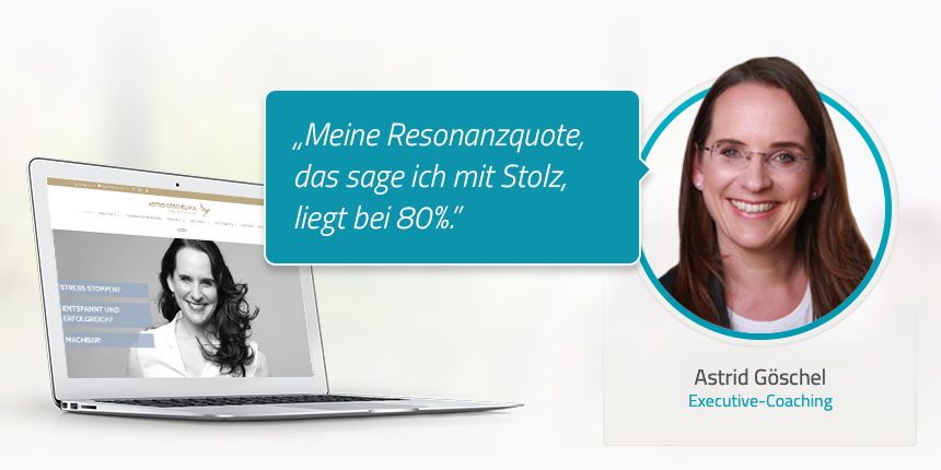 Astrid Göschel: Mit Referenzen glänzen und überzeugen