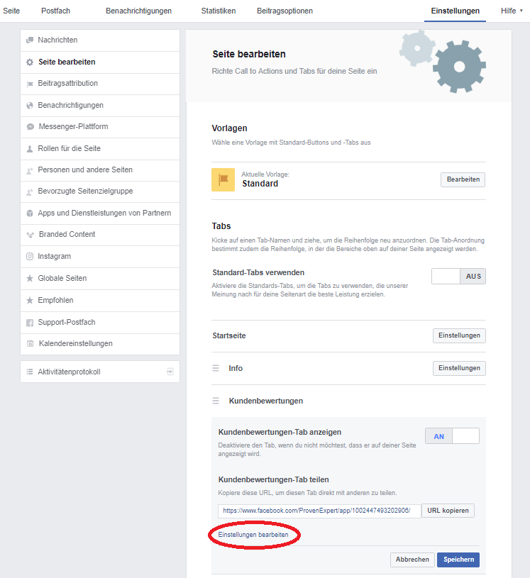 NEU: Das ProvenExpert-Bewertungs-Widget
für Facebook