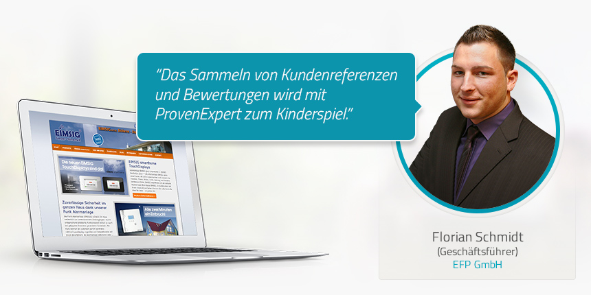 Kundenstimme von Florian Schmidt EFP GmbH