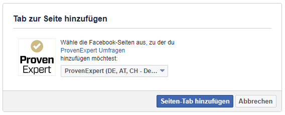 Geschafft! Ihre Facebook-Kundenumfrage ist fertig eingerichtet und steht Ihren Kunden nun zur Verfügung. Gehen Sie zu Ihrer Facebook-Seite, um individuelle Einstellungen vorzunehmen.